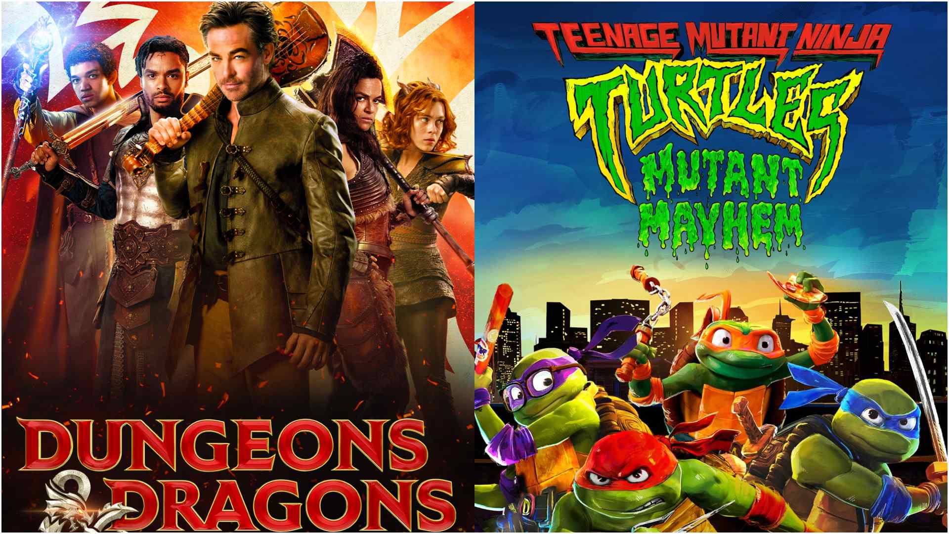 ‘Dungeons & Dragons: Honor Among Thieves’ And ‘Teenage Mutant Ninja Turtles: Mutant Mayhem’ Streaming Free On Pluto TV Soon