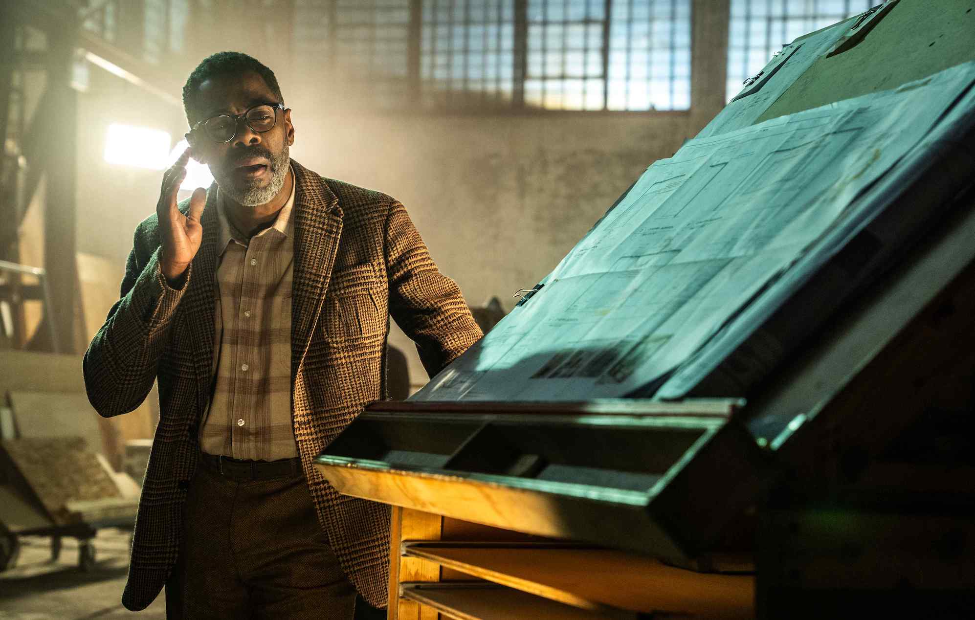Photo: Niko Tavernise/Universal Pictures and Amblin Entertainment Caption Colman Domingo in DISCLOSURE DAY, directed by Steven Spielberg.