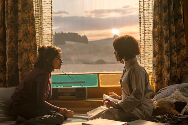 Mia Tharia and Jenna Ortega star in Klara and the Sun.