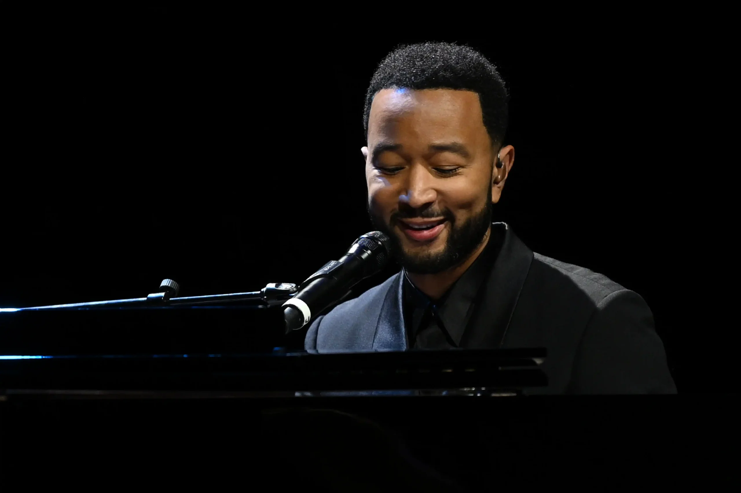 NEW YORK, NEW YORK - JUNE 01: John Legend performs onstage during the 2026 Lincoln Center for the Performing Arts Summer Gala at David Geffen Hall on June 01, 2026 in New York City. (Photo by Bryan Bedder/Getty Images for Lincoln Center for the Performing Arts)