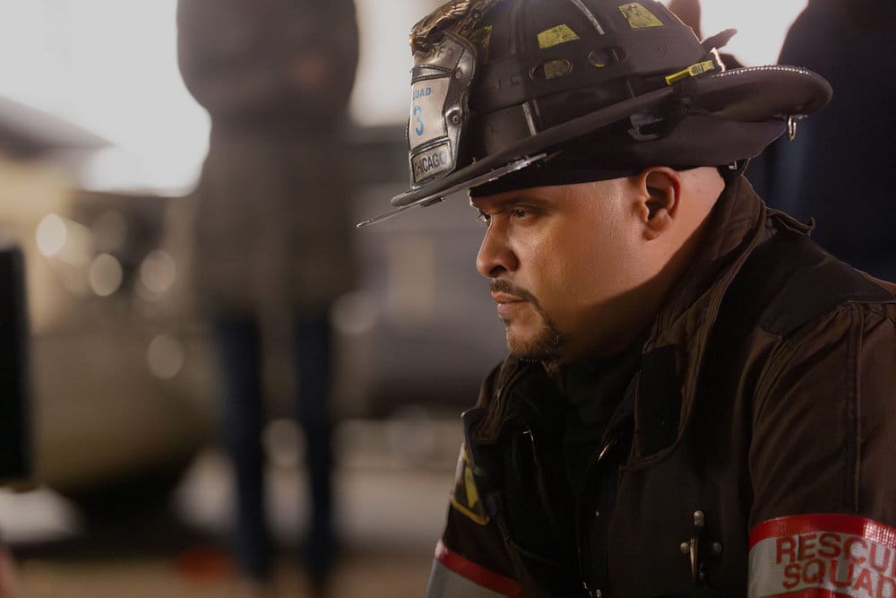 CHICAGO FIRE -- "Firehouse 66" Episode 1416 -- Pictured: Joe Minoso as Cruz -- (Photo by: Peter Gordon/NBC)