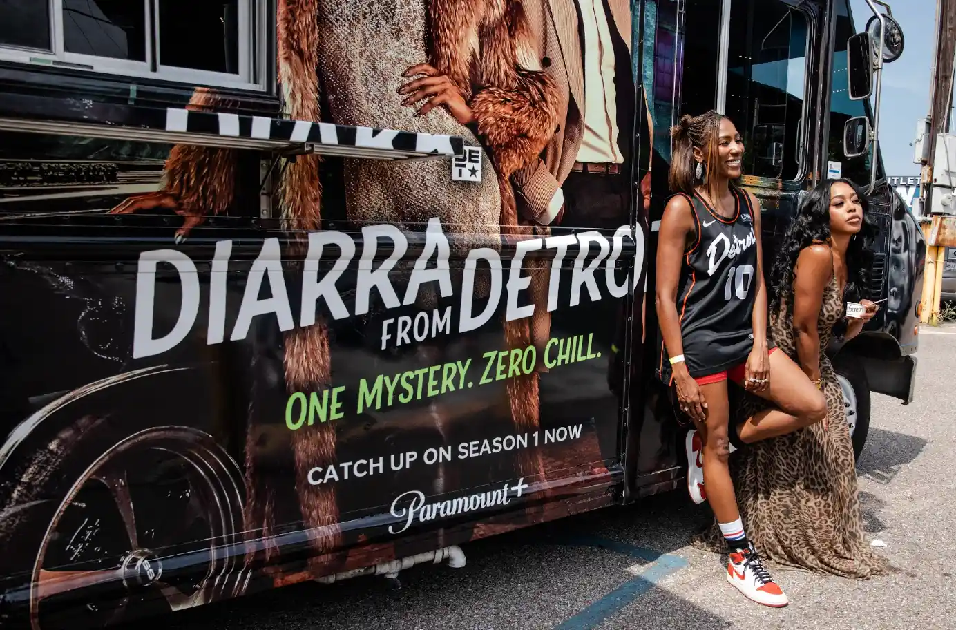 Diarra Kilpatrick And DomiNque Perry Brought ‘Diarra From Detroit’ To Essence Fest With Ice Cream Truck Activation