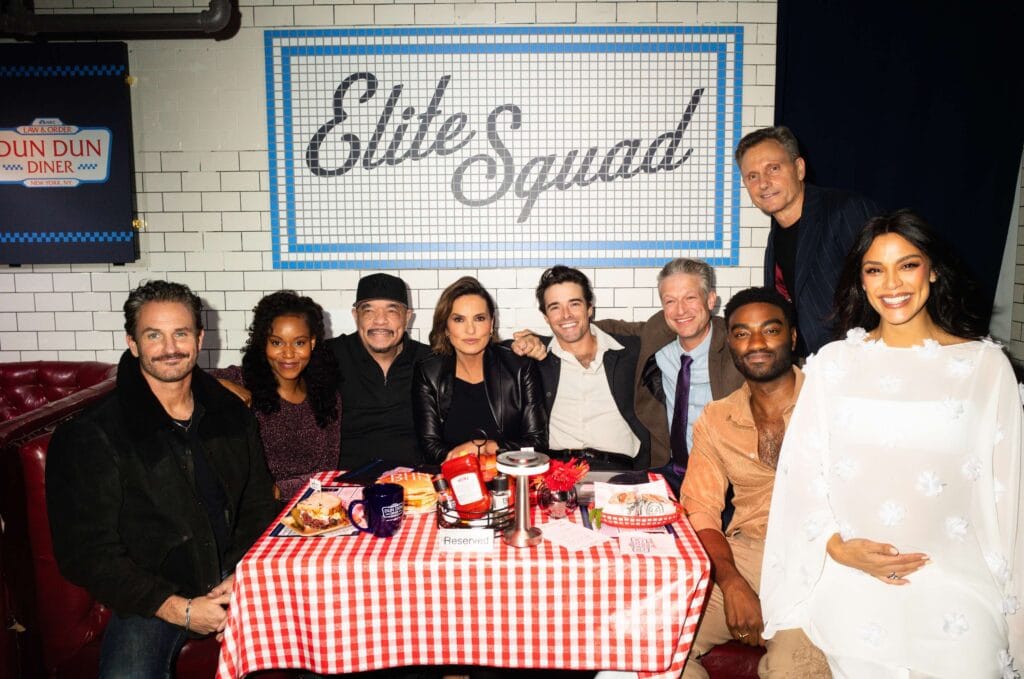 ‘Law & Order,’ ‘Law & Order: SVU’ Casts Celebrate Reopening Of Dun Dun Diner In NYC Ahead Of Premieres